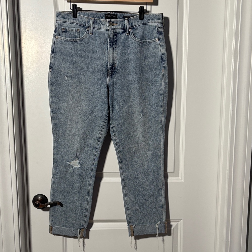 Banana Republic Light Blue High Rise Jeans